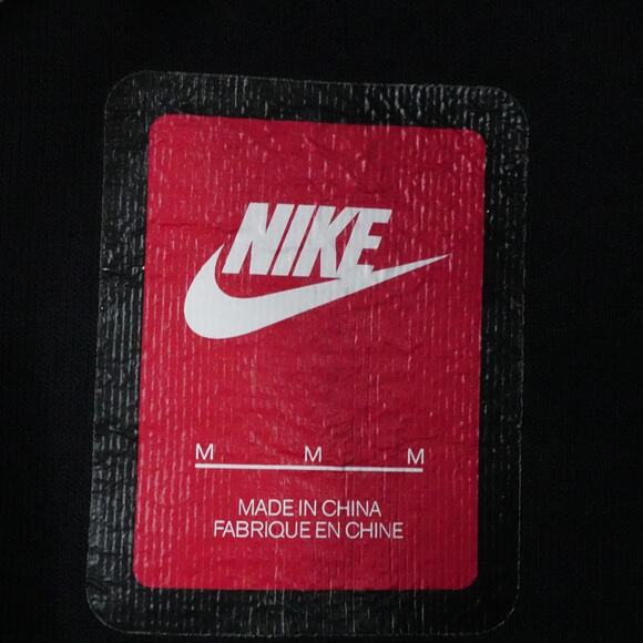 Nike Jacket Womens Medium Black Tech Fleece Moto Cape Hi Low Athletic Sportswear - Picture 3 of 14